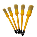 5 pieces pure bristle interior car clean brush set